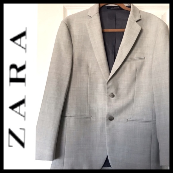 ⭐️HP⭐️ZARA Man Collection Textured Weave Jacket - Picture 3 of 9